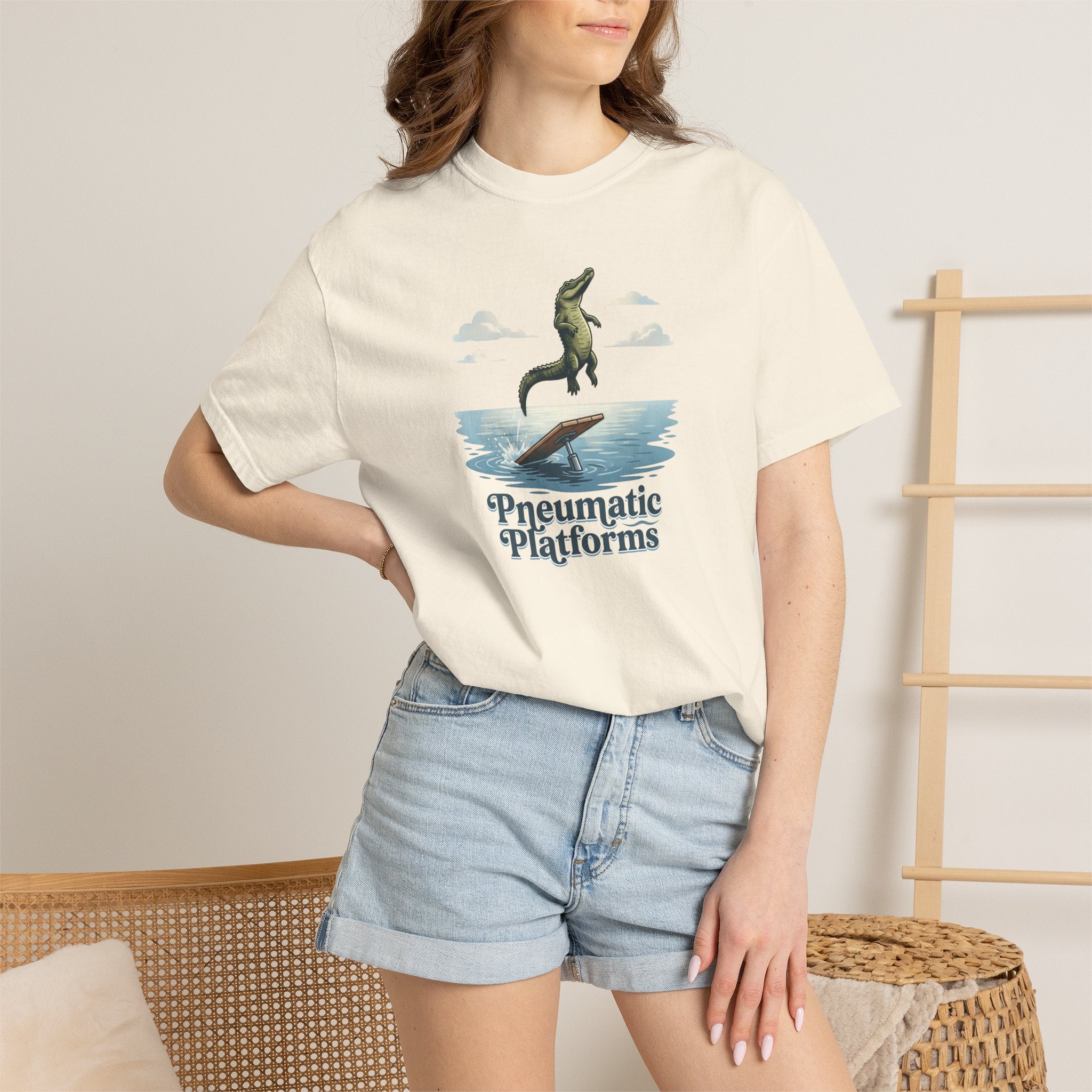 Pneumatic Platforms T-Shirt — Alligator Leap Graphic Tee