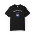Nano City Est. 2026 Graphic T-Shirt — Morning Dawn Globe